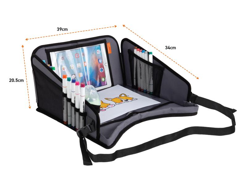 DREAMBABY Reiseunterlage inkl. Tablethalterung Reiseunterlage für im Auto