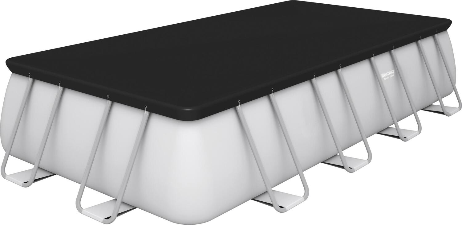 Bestway frame zwembad Power Steel met pomp rechthoek 549 x 274 x 122 cm
