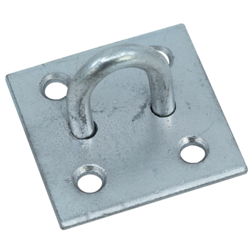 Slotoog op Plaat Verzinkt 40x40 mm
