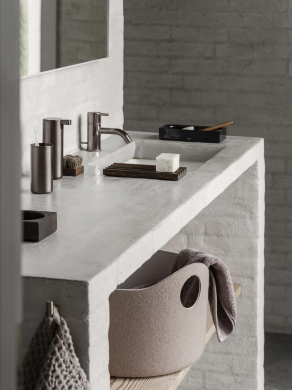 Blomus Tiggy opbergmand small rustiek bruin