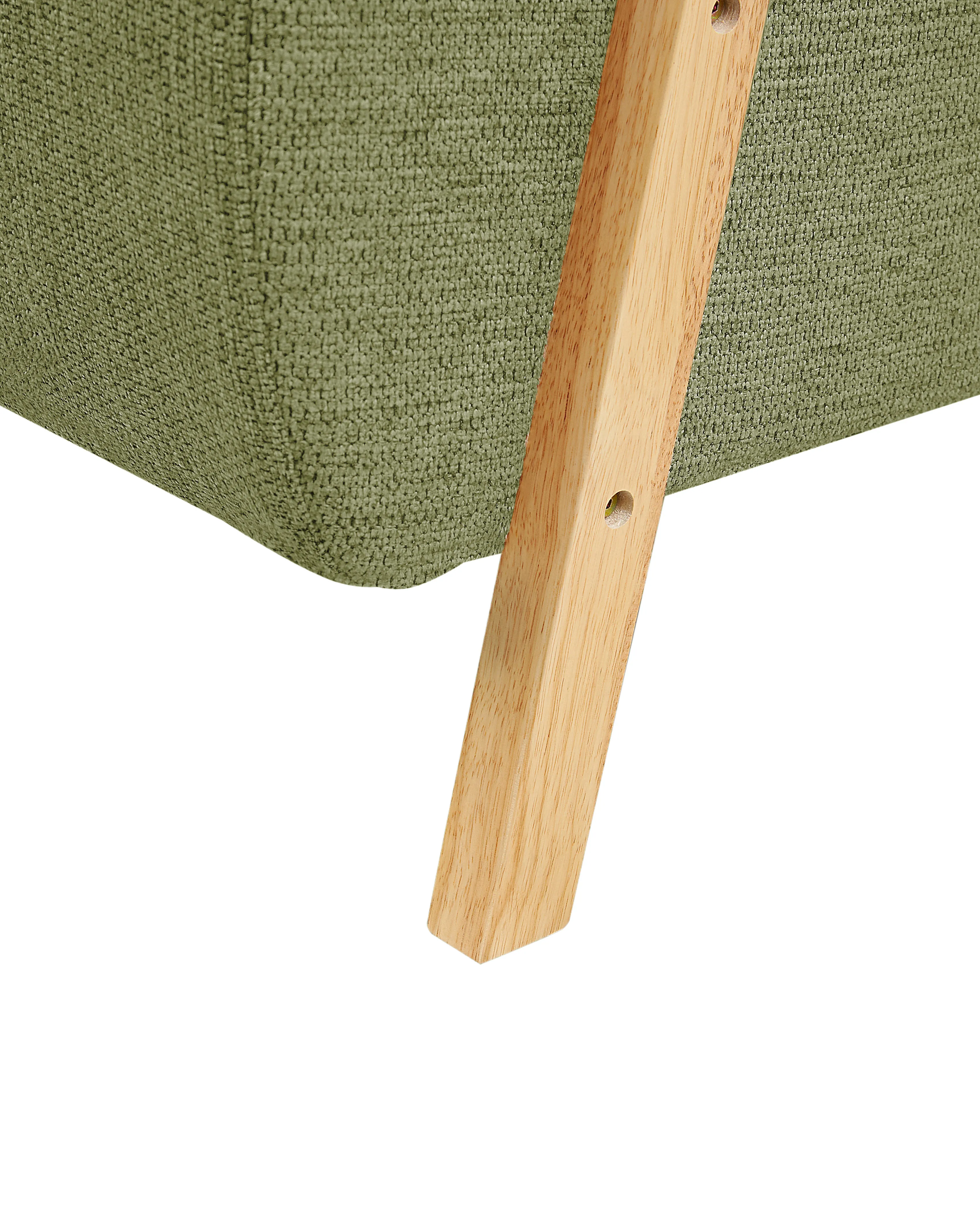 Fauteuil LESJA Stof Groen