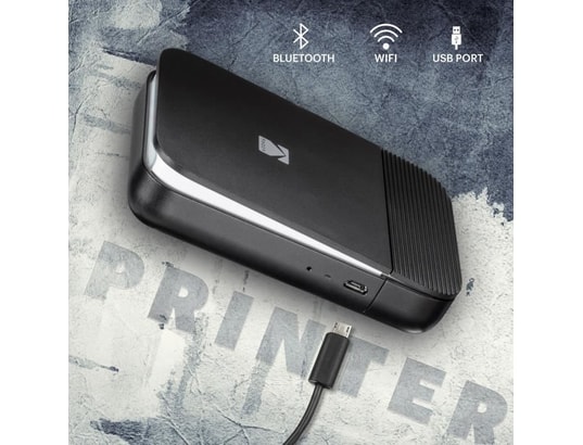 KODAK - Appareil photo instantané Smile printer - imprimante photo bluetooth compacte - impr...