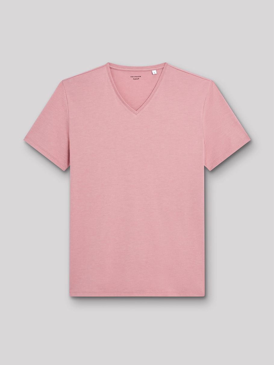 Tee-shirt col v uni