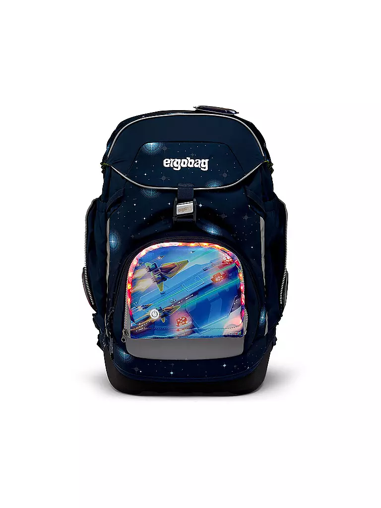 ERGOBAG Zip Set Zippies LED Raumschiff bunt