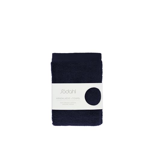 Södahl Comfort Organic Håndklæde, Navy Blue, 50x100 cm