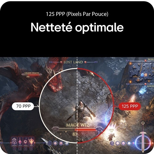 Ecran PC Lg Moniteur Gaming UltraGear OLED Dual Mode 45