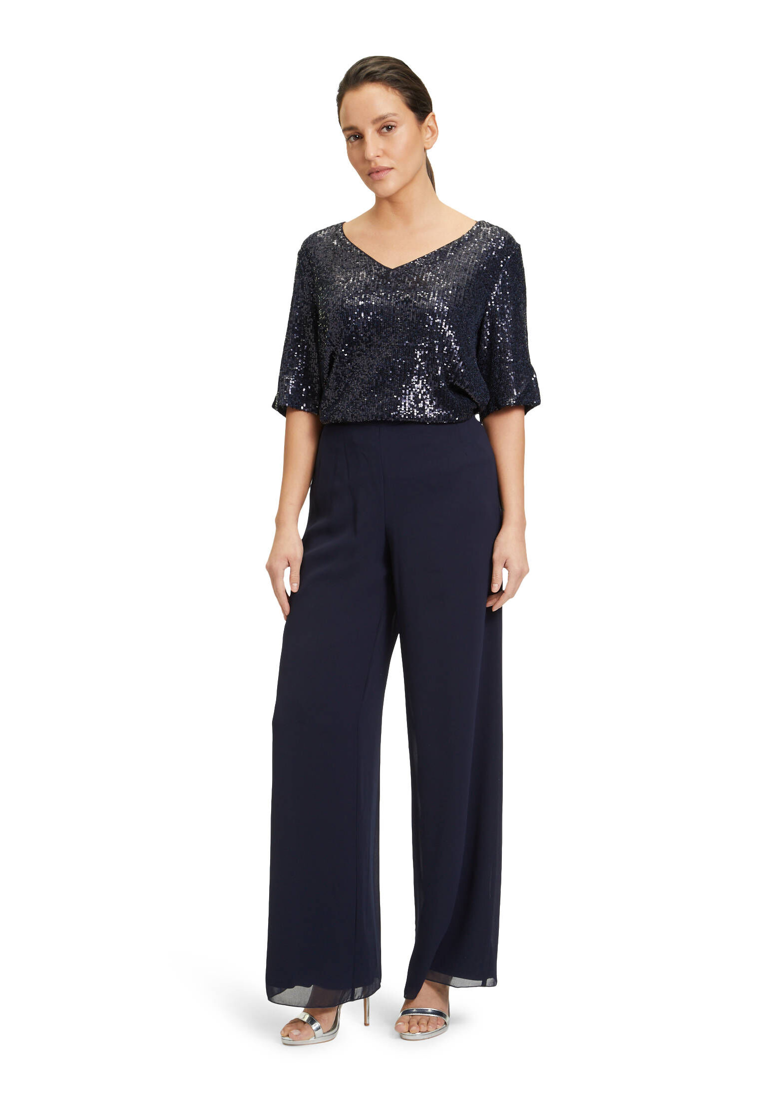Vera Mont| Damen Blusenshirt mit Pailletten