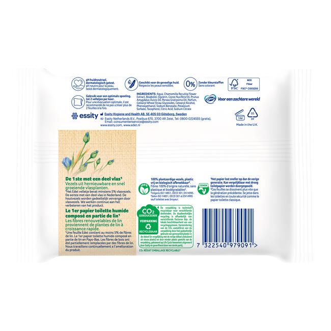 Edet Aloe Vera Vochting Toiletpapier