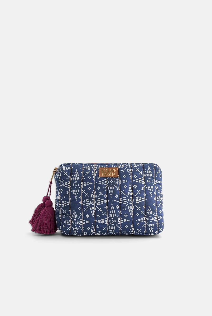 LOUISE MISHA<br>Necessaire com estampa gráfica, TEIKI