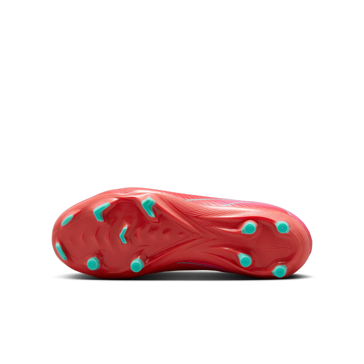 Nike Zoom Mercurial Superfly 10 Academy Gras / Kunstgras Voetbalschoenen (MG) Kids Rood Turquoise Roze