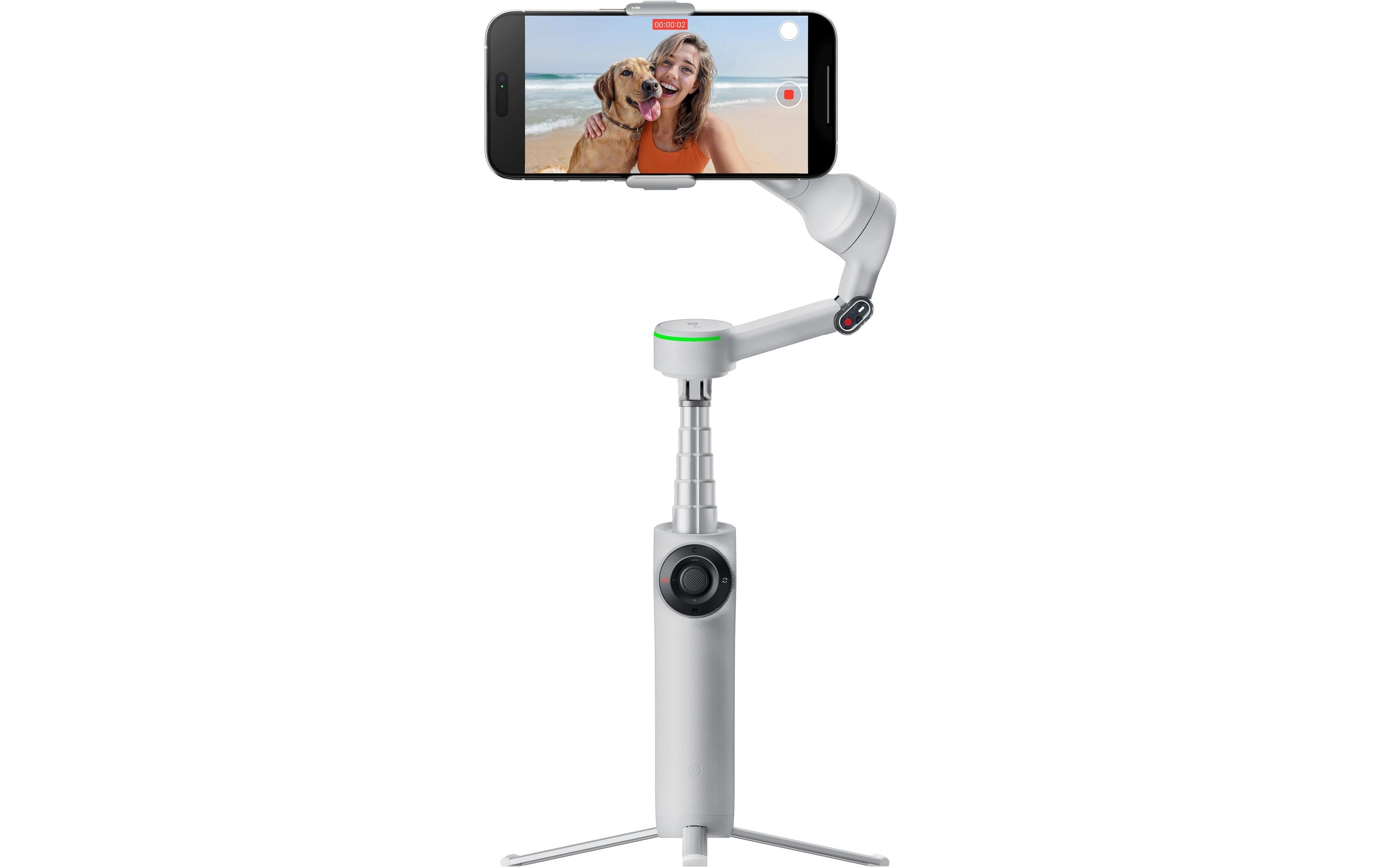 Gimbal Flow 2 Pro Grau<br>Ultimativer Kl-Tracking-Stabilisator