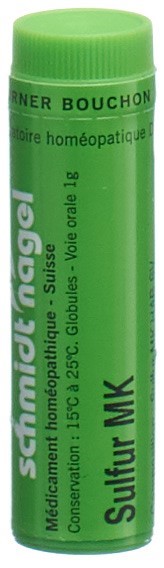 SCHMIDT-NAGEL Sulfur MK<br>1 g, Globuli