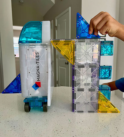 Magna-Tiles Magnetset - 32 Teile - Space + MicroMAGS