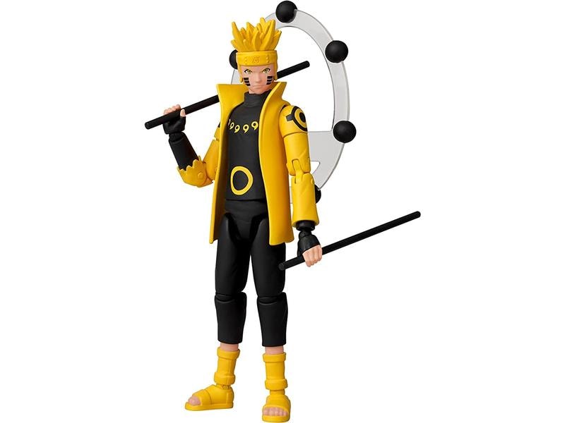 BANDAI Naruto Shippuden Anime Heroes – Uzumaki Naruto Actionfigur