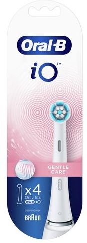 Oral-B - IO Gentle Care Opzetborstels - Wit - 4 Stuks