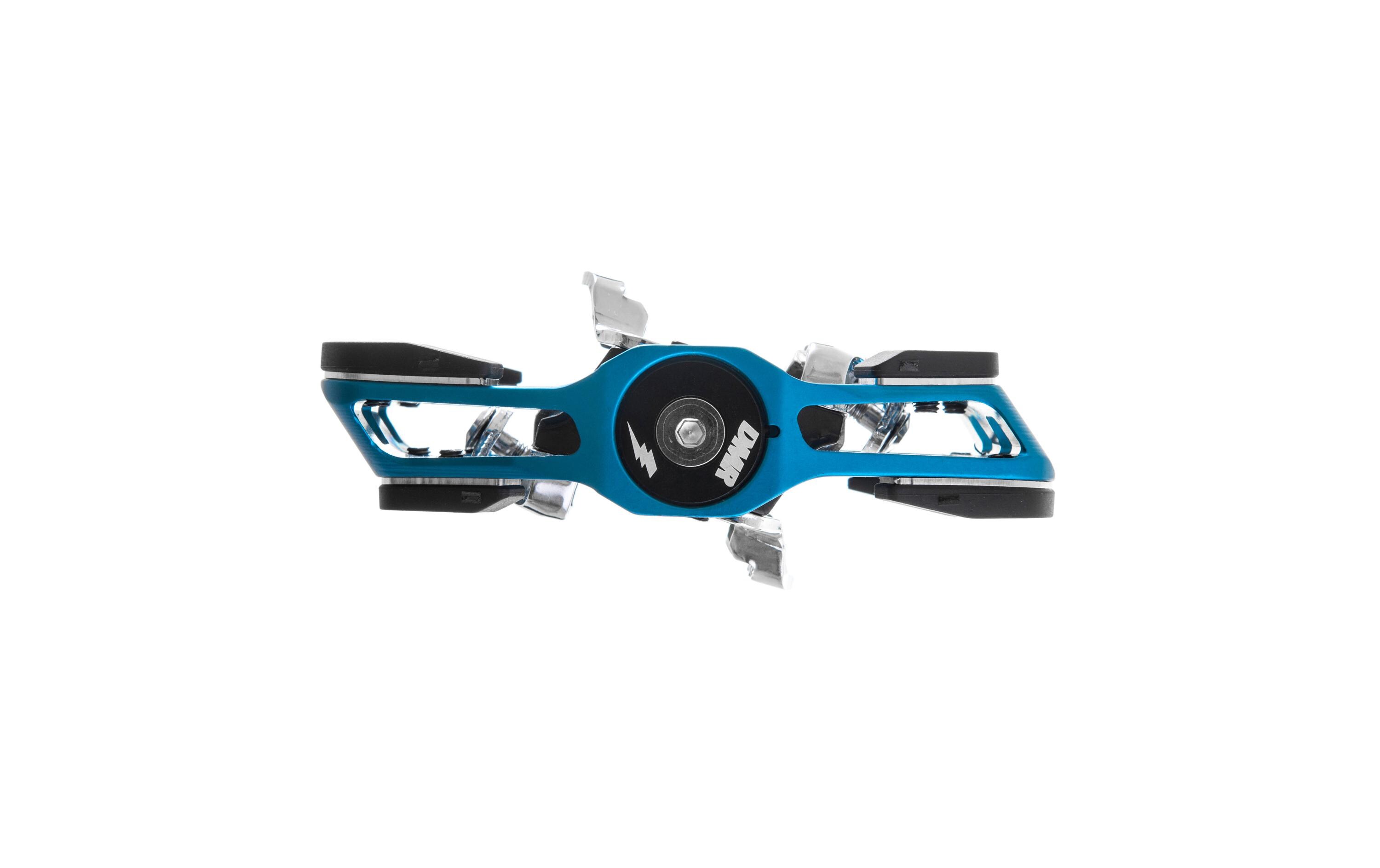 Klickpedale V-Twin Blau<br>SPD-kompatible Klickpedale