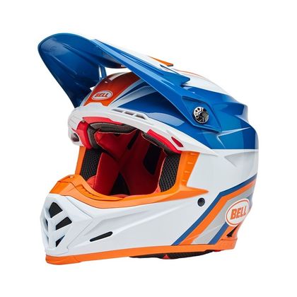 Casque cross Bell MOTO-9S FLEX MERCHANT 2025 - Orange