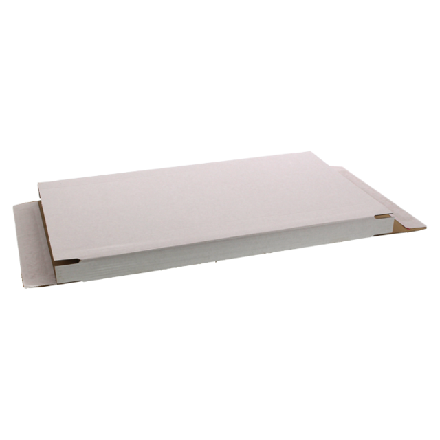 SendProof® Brievenbusdoos, A4, golfkarton, 350x250x28mm, wit