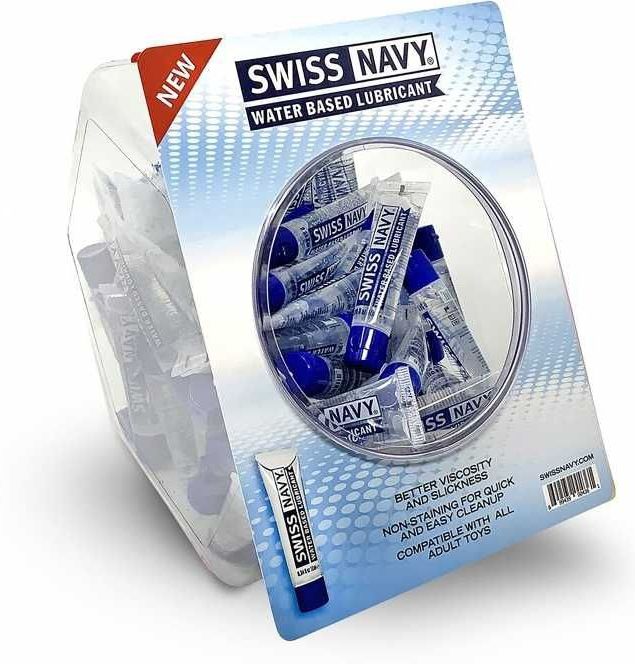 Premium Glijmiddel Op Waterbasis - 10ml/50 Stuks Vissenkom