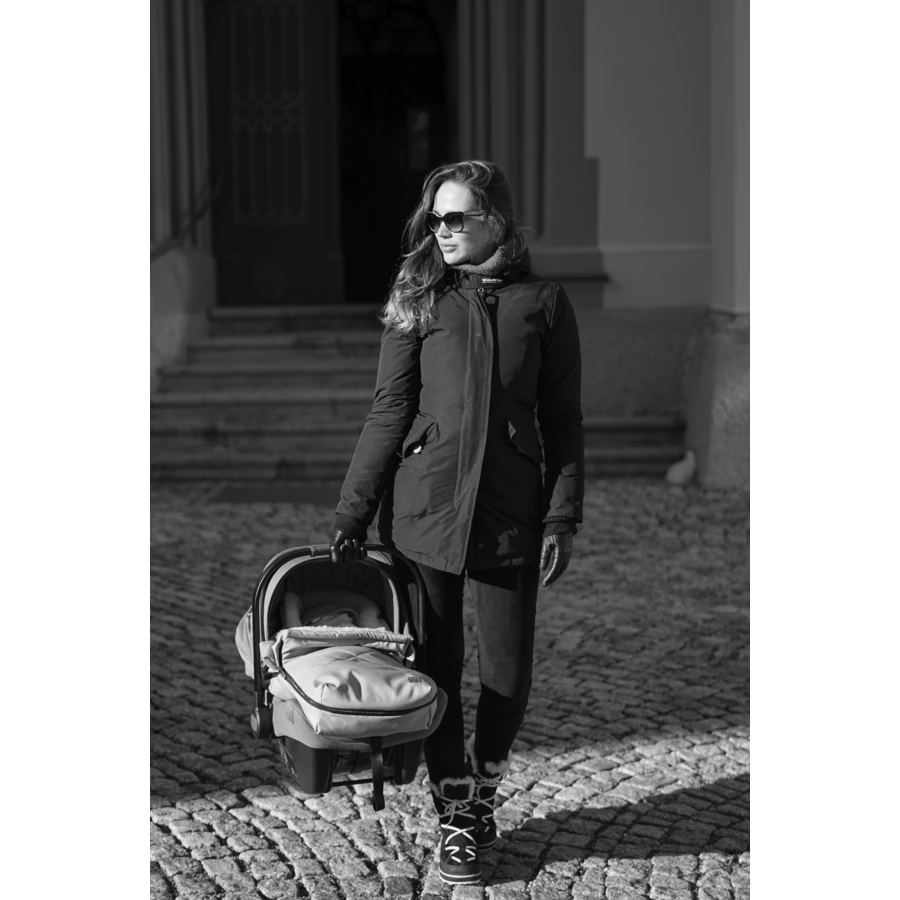 KAISER Winterfußsack Emma schwarz