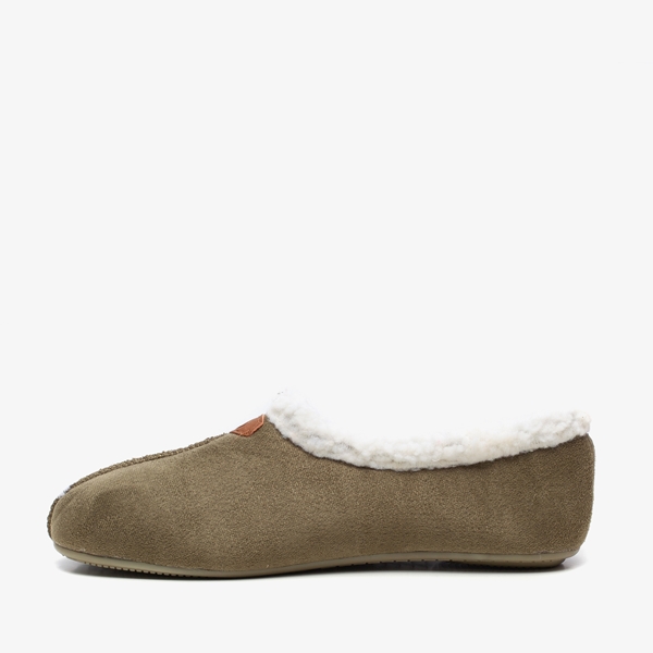 Thu!s gevoerde dames pantoffels