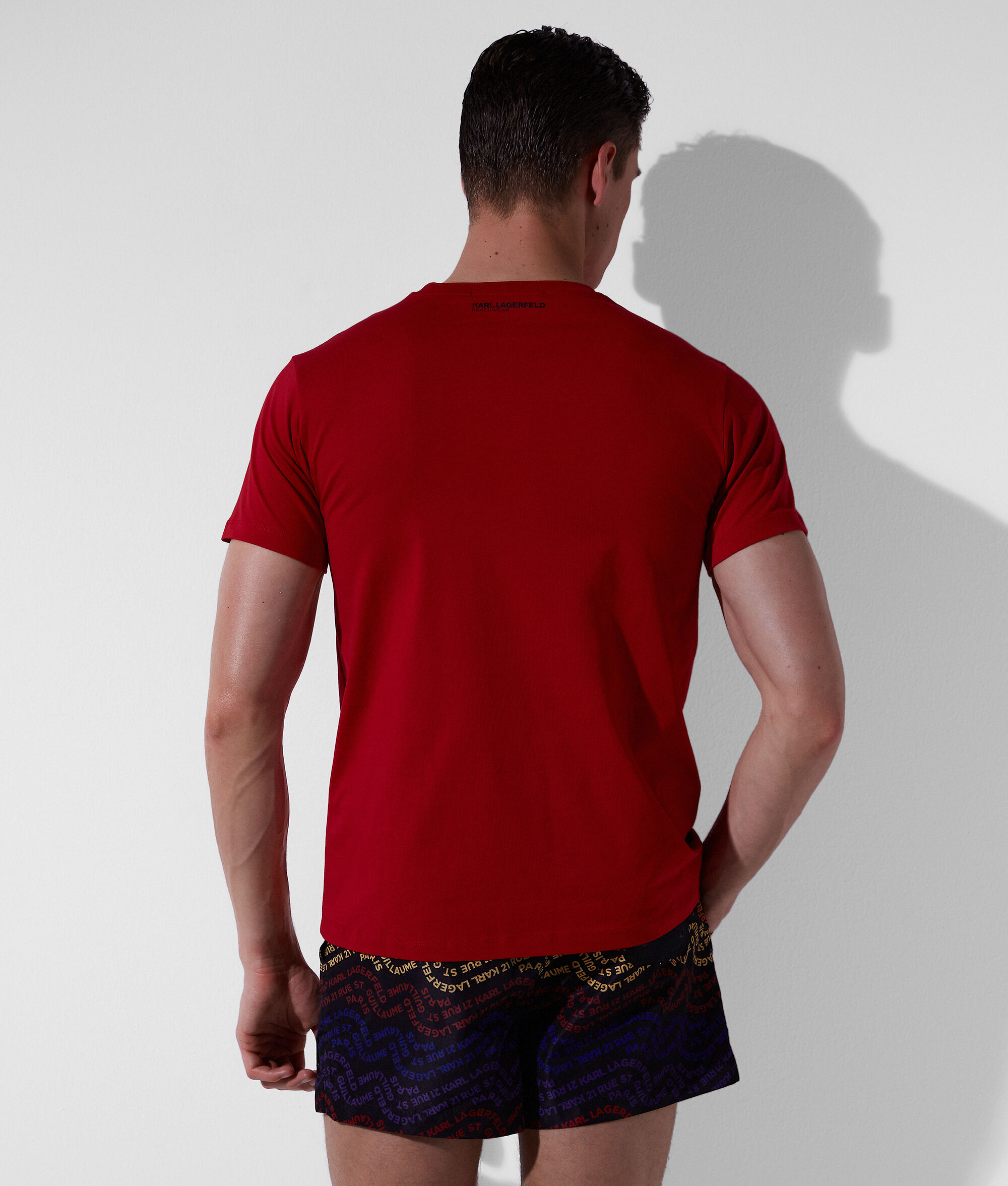 T-SHIRT DE PLAGE À LOGO KARL