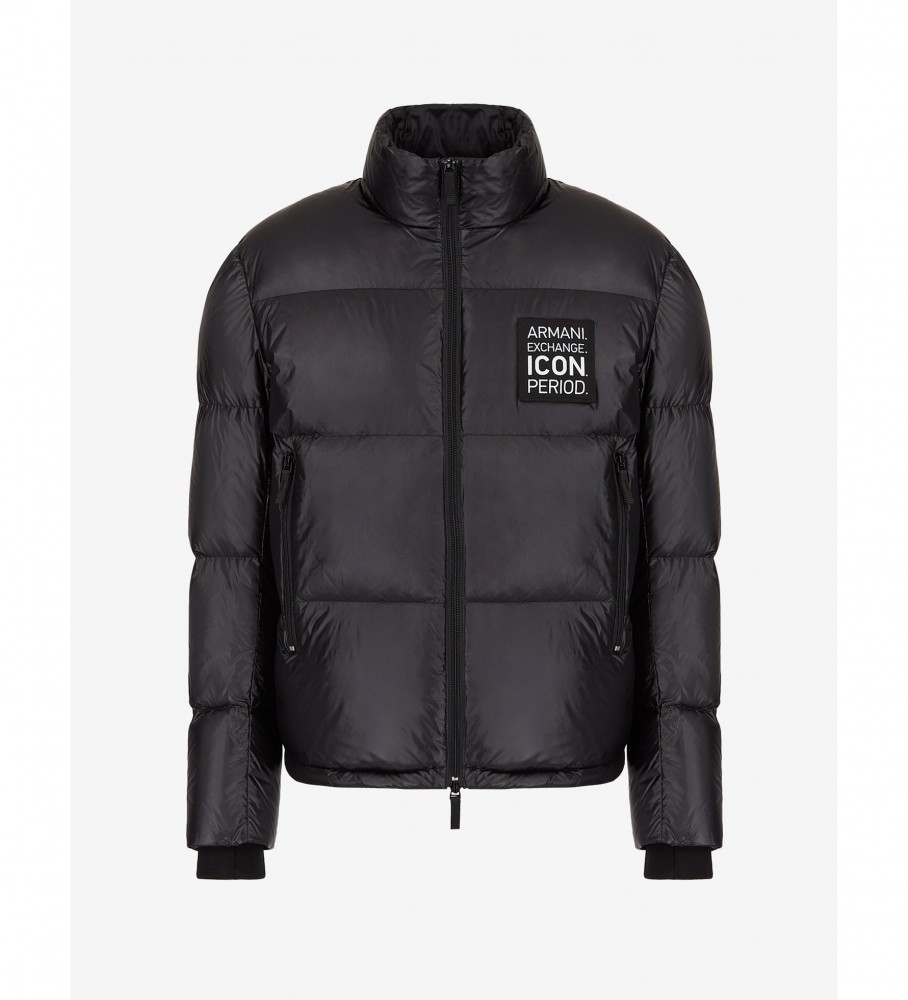 Casaco de penas preto Armani Exchange Icon