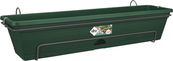 Elho balkonbak Green Basics groen 68,5 x 26 x 16 cm