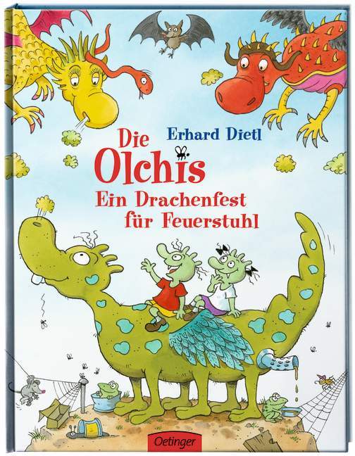 Ein Drachenfest für Feuerstuhl / Die Olchis Bd.4
