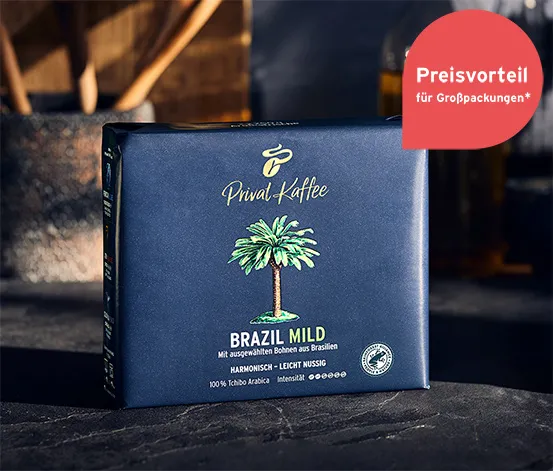 Privat Kaffee Brazil Mild - Gemahlen