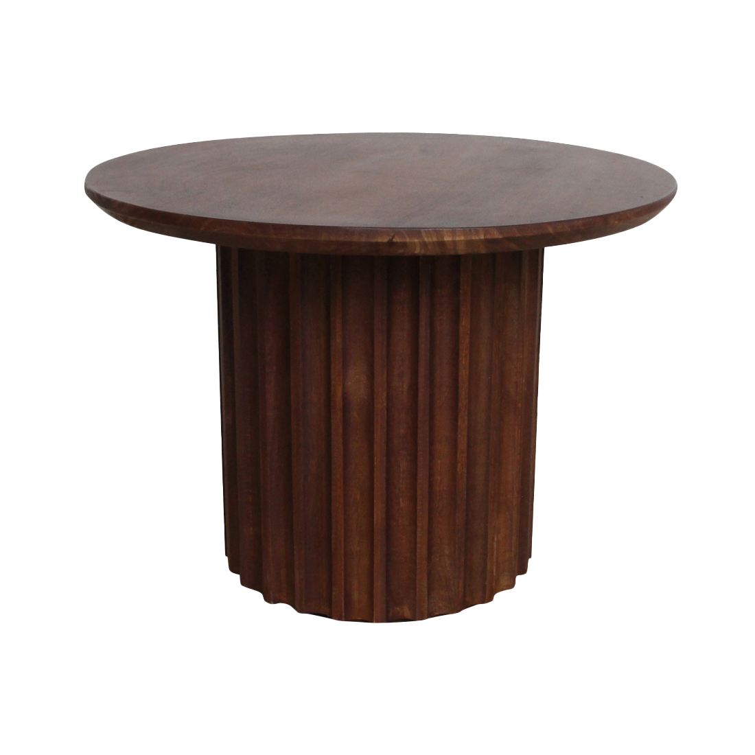 Bijzettafel Bullnose Reversed Fluted TAMW80A - 50cm
