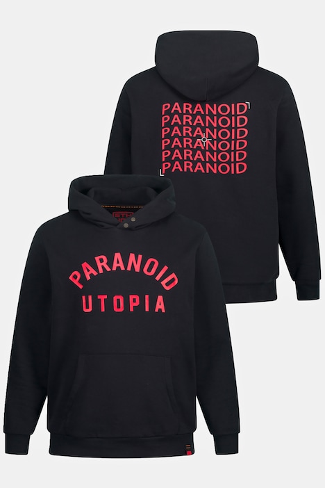 STHUGE Hoodie, Kapuze, XL - Print, Langarm, bis 8 XL