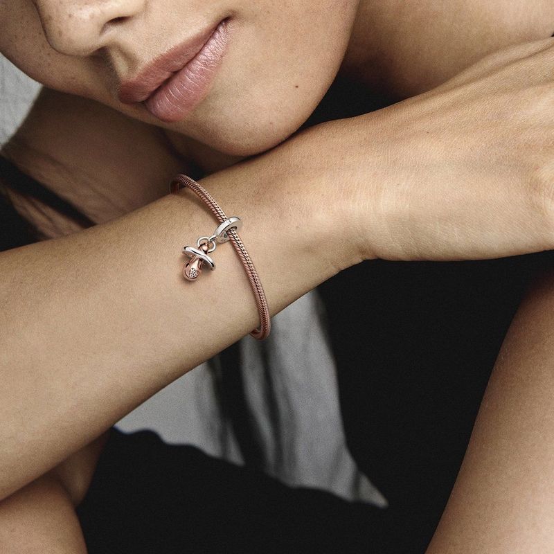 Pandora - Moments 781490C01 - Bedel - Roségoud/Zilver