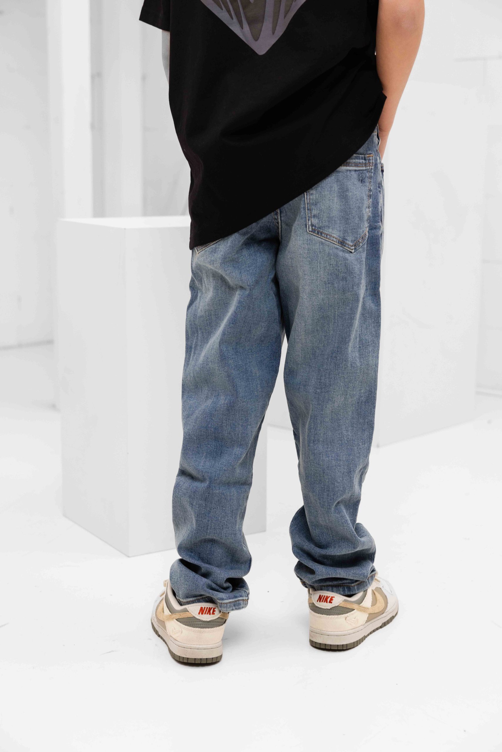 Raizzed Panama Loose Jeans Kids Blauw