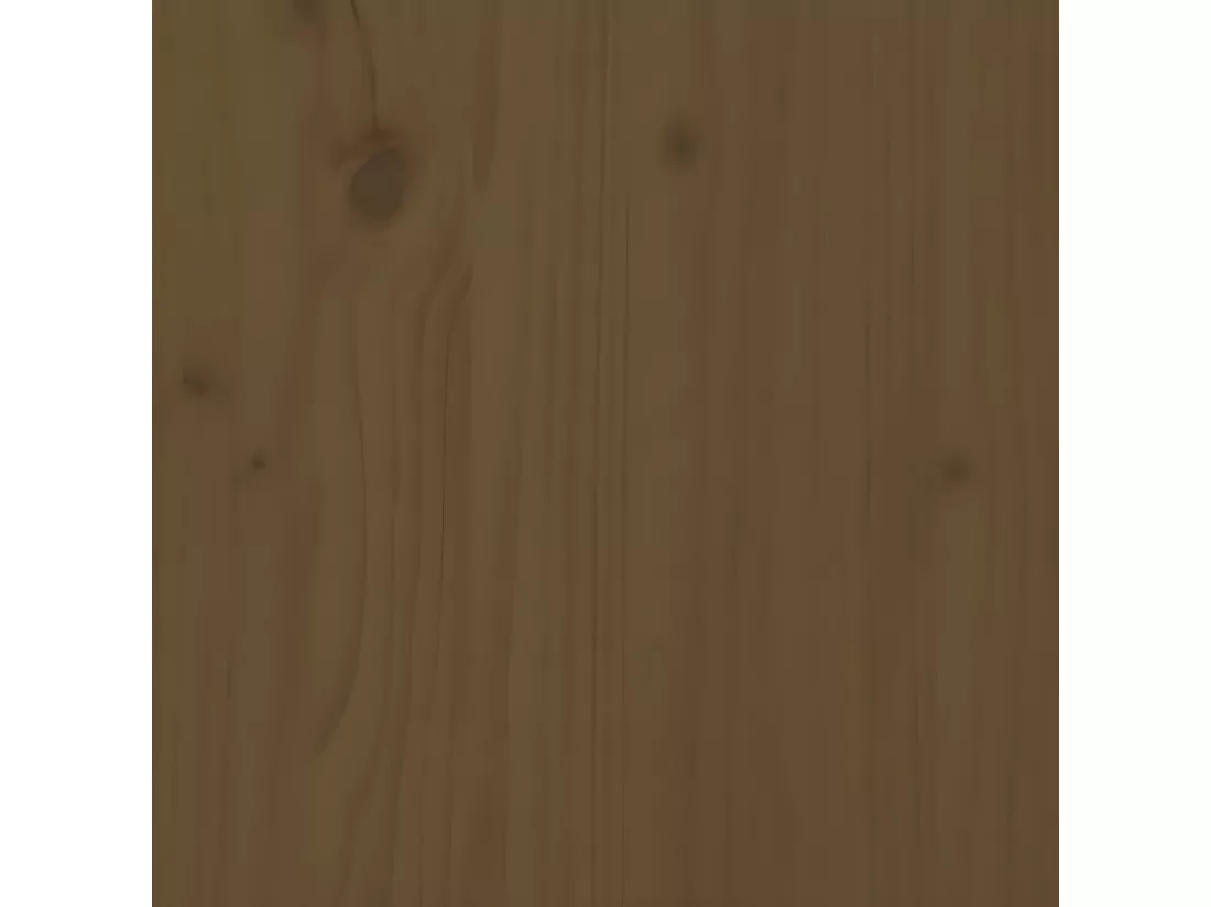 Table de chevet Marron miel 40x34x40 cm Bois de pin solide
