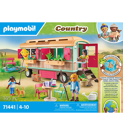 Playmobil Country - Hyggelig Campingvogn-caf? - 71441 - 145 Dele