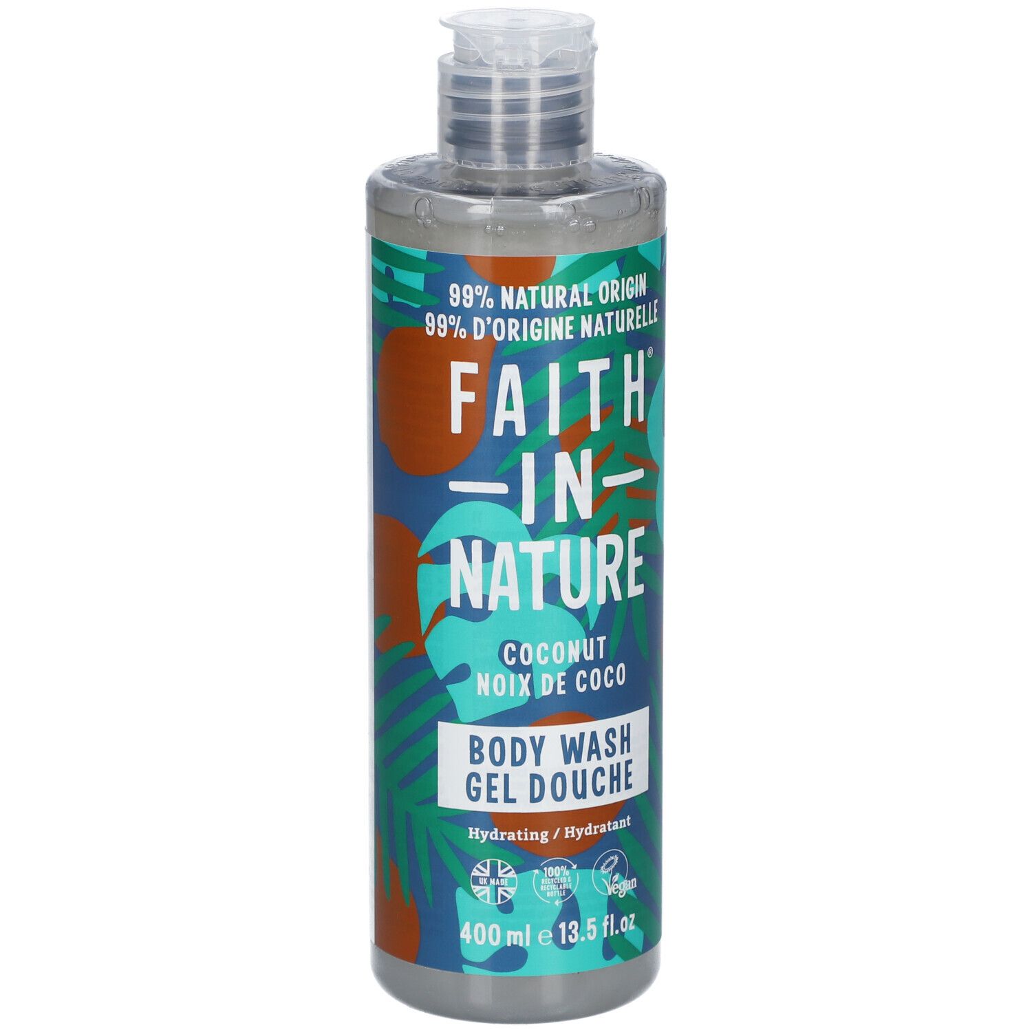 FAITH IN NATURE Kokosnuss-Duschgel