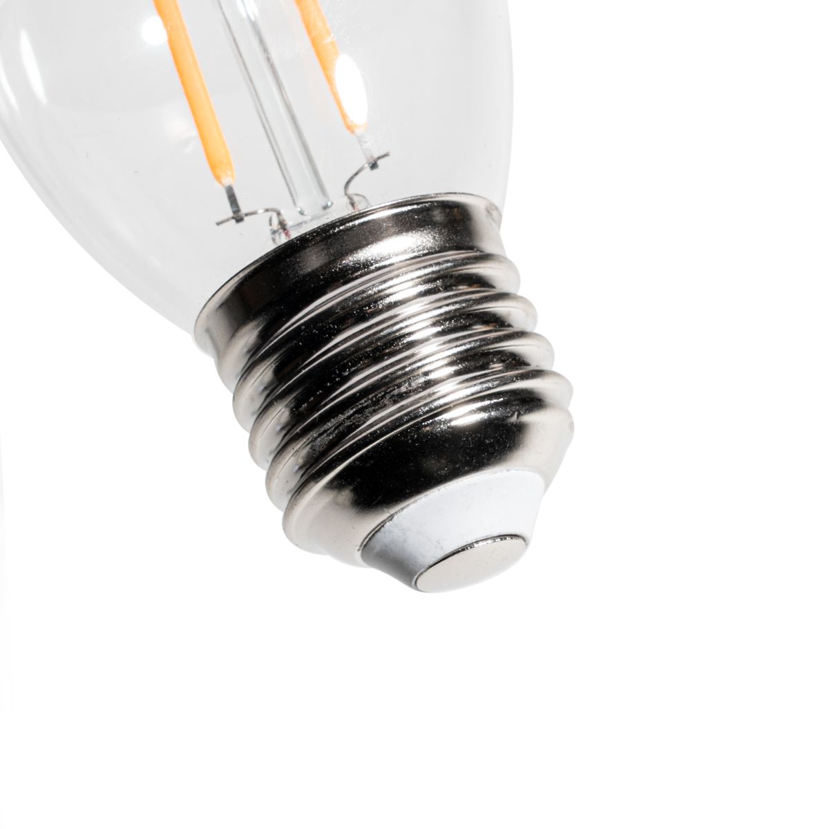 E27 dimbare LED lamp P45 helder glas 3W 250 lm 2200K