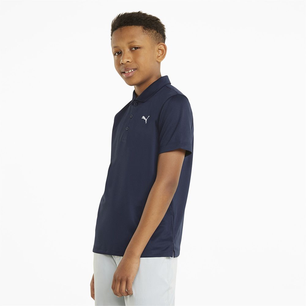 Essential Pique Junior Navy