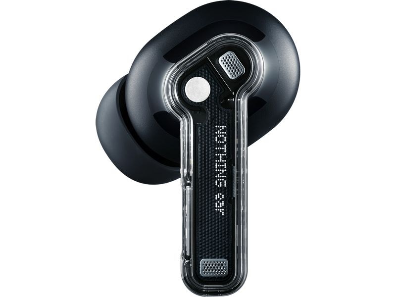 Nothing Ear Wireless In-Ear-Kopfhörer Ear 3.Gen. Schwarz Transparente In-Ear-Kopfhörer mit aktiver Geräuschunterdrückung