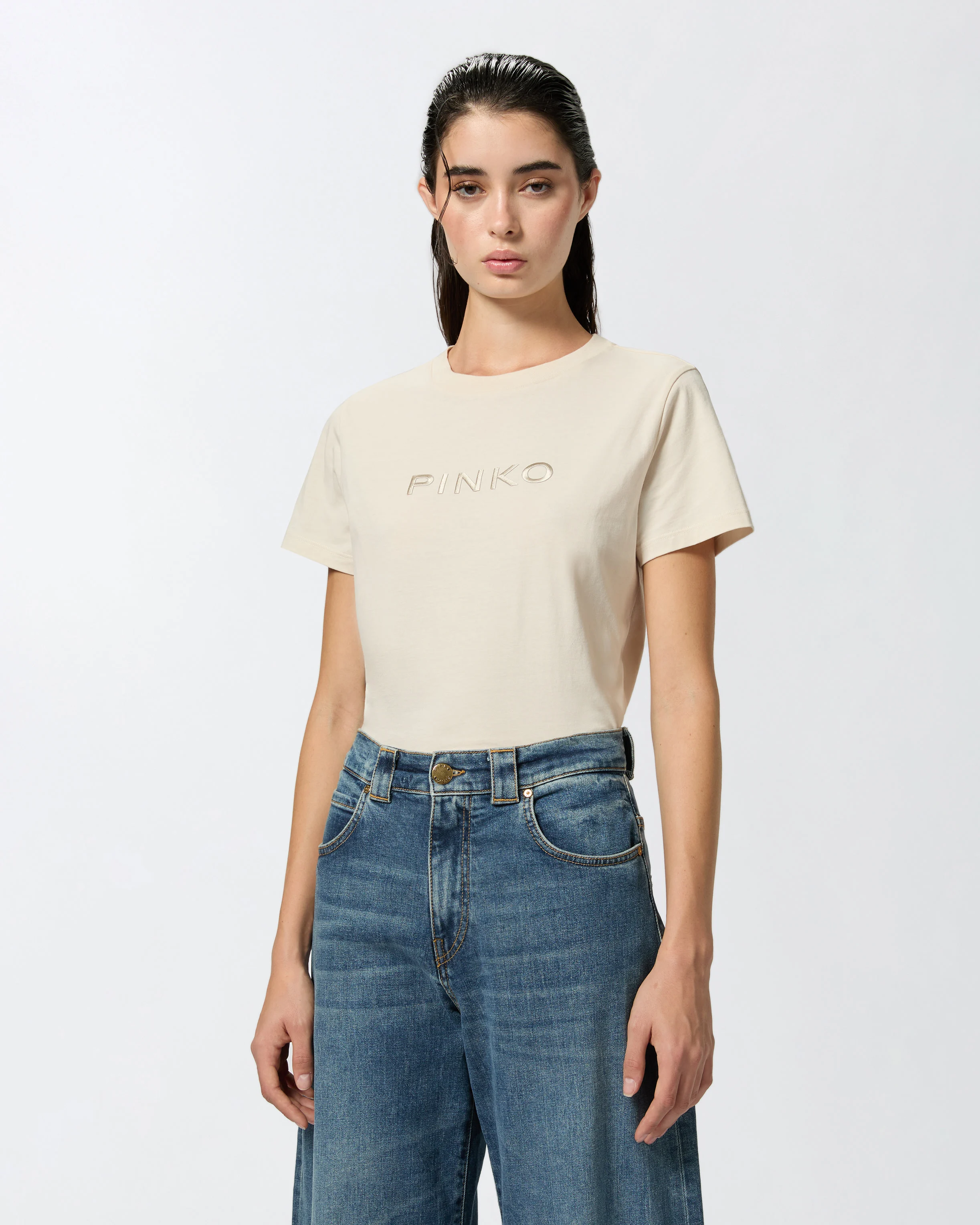 T-shirt à logo | Blanc