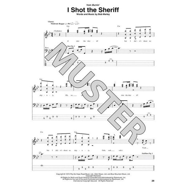 Hal Leonard Bob Marley Bass Collection