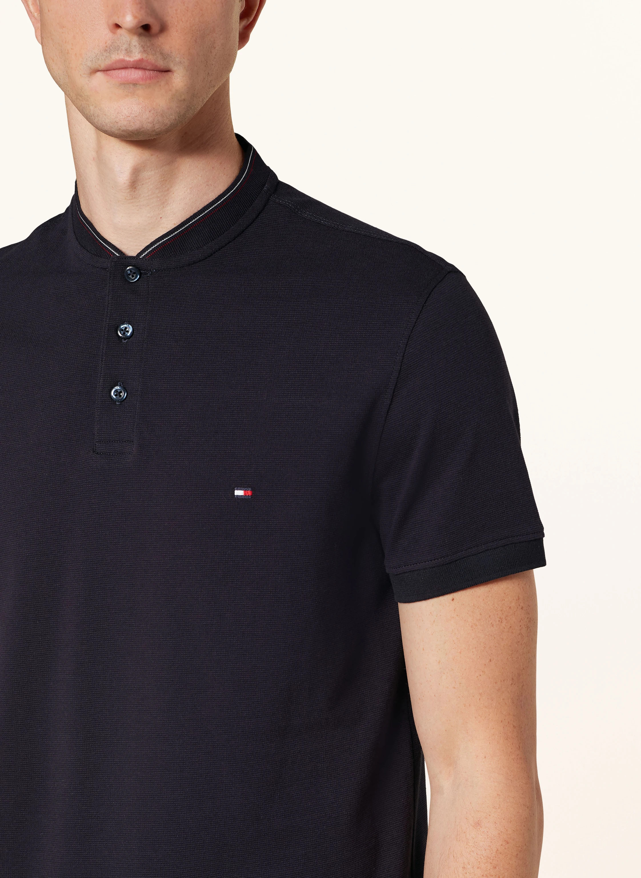TOMMY HILFIGER Piqué-Poloshirt Slim Fit