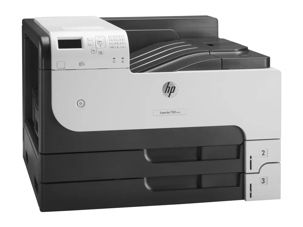 HP LaserJet Enterprise 700 Printer M712dn - Printer - S/H - Duplex - laser - A3/Ledger - 1200 dpi - op til 41 spm - kapacitet: 600 ark - USB, Gigabit LAN, USB vært