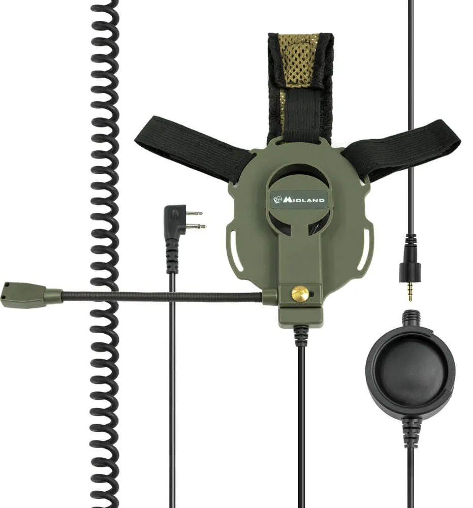 Midland -  Headset Bow-M Evo Tactical Military