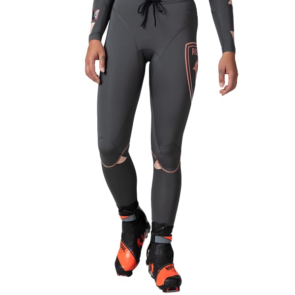 Collant ski de fond ROSSIGNOL W INFINI COMPRESSION RACE TIGHTS ONYX GREY
