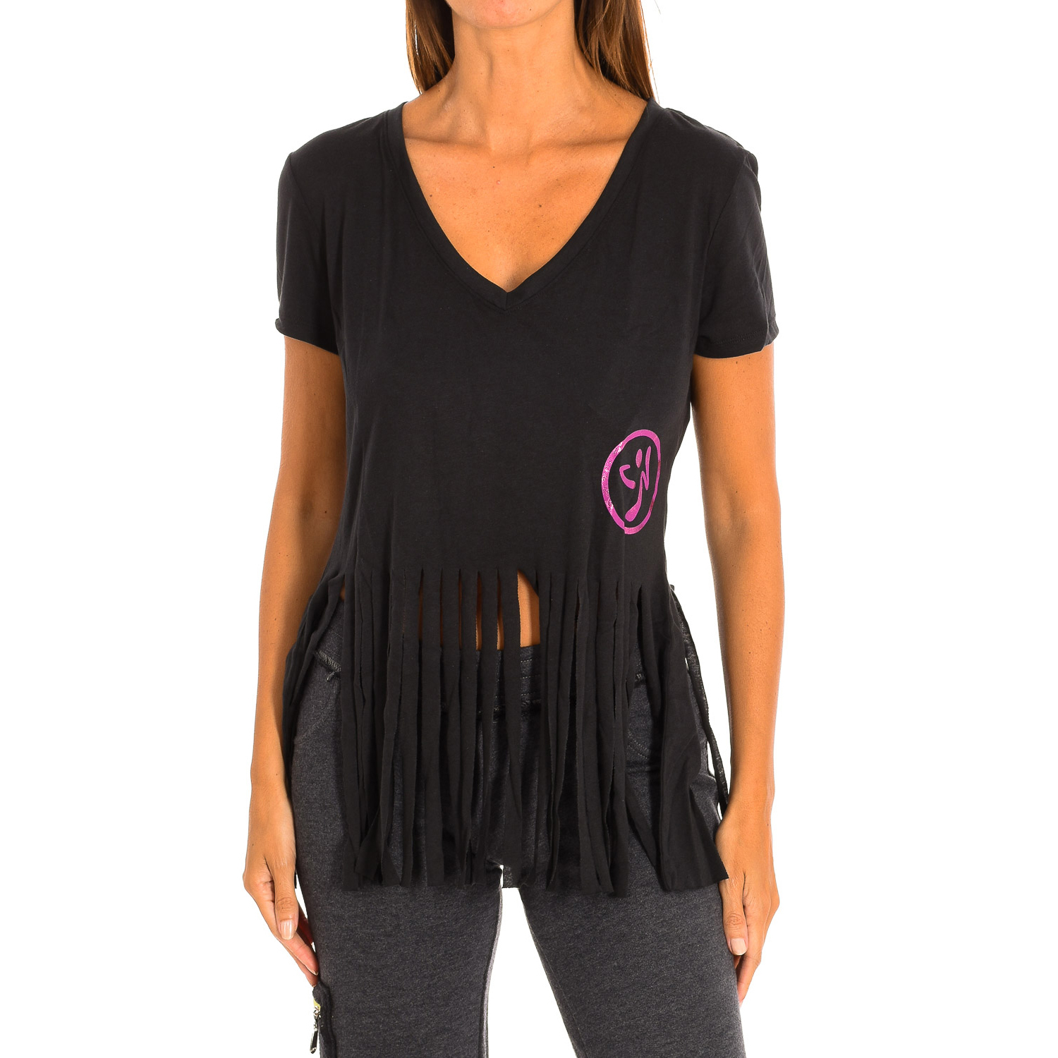 Camiseta esportiva Zumba Fringe II Z1t00371 Z1t00371