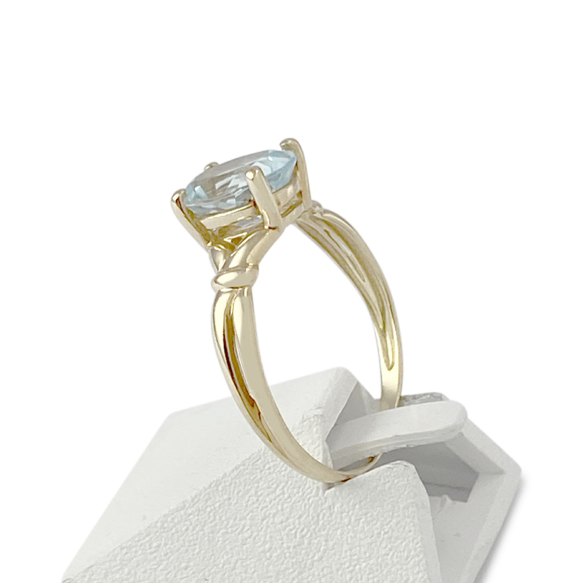 Bague d'occasion or 750 jaune topaze