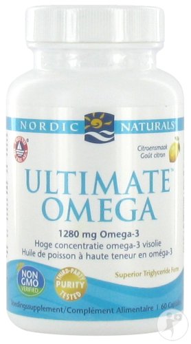 Nordic Naturals Ultimate Omega Goût Citron 60 Gélules