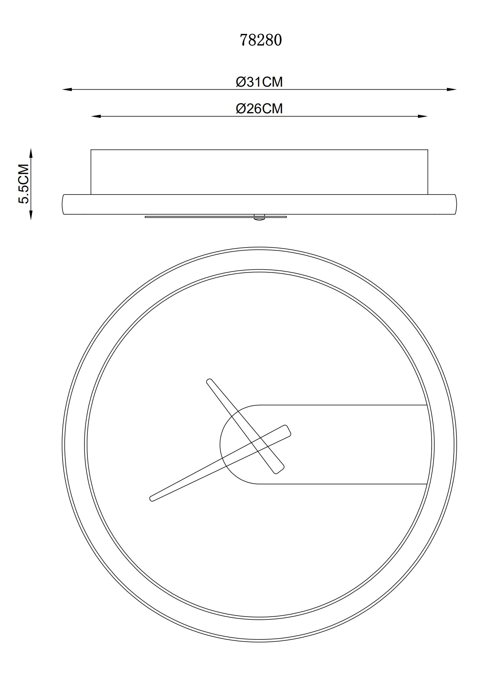 Wanduhr SUSSY